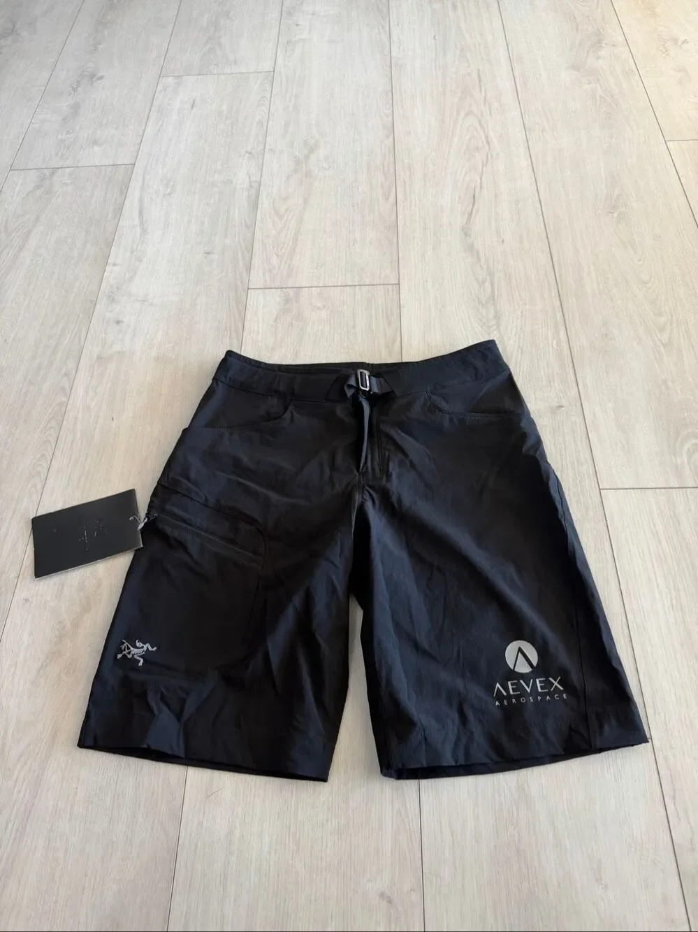 Arc'teryx Palisade Belted Hiking Shorts Mens 30 Black